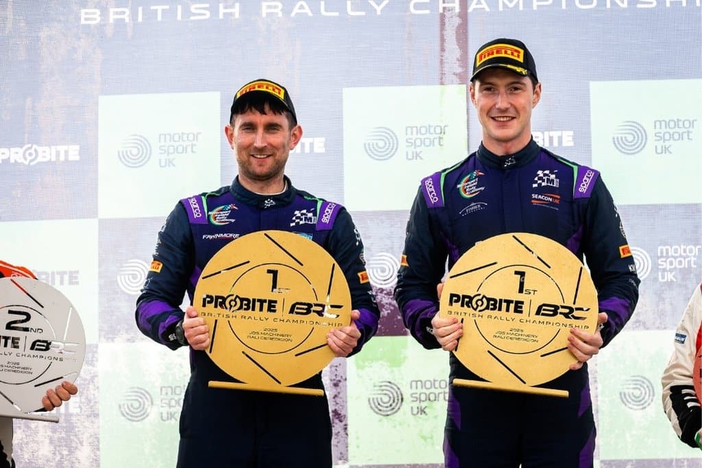 FIA ERC & BRC Rali Ceredigion Winners 2025 - Jon Armstrong Rally